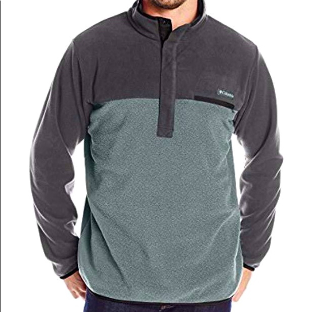 Columbia Mountain Side Fleece 1/2 Snap Up Sweater